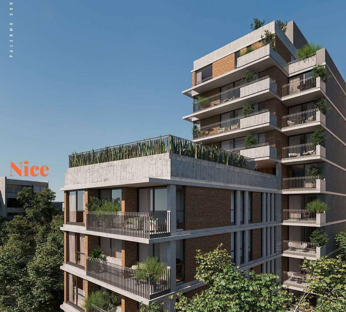Departamento en Nice Palermo Soho