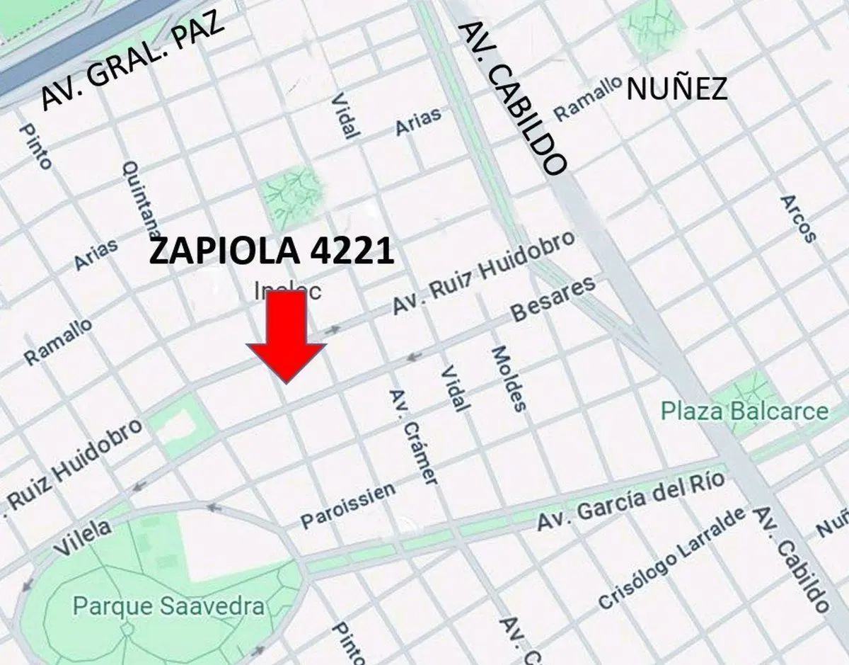 VENTA DE POZO SAAVEDRA DEPTO 2AMB EN DUPLEX BALCON 3