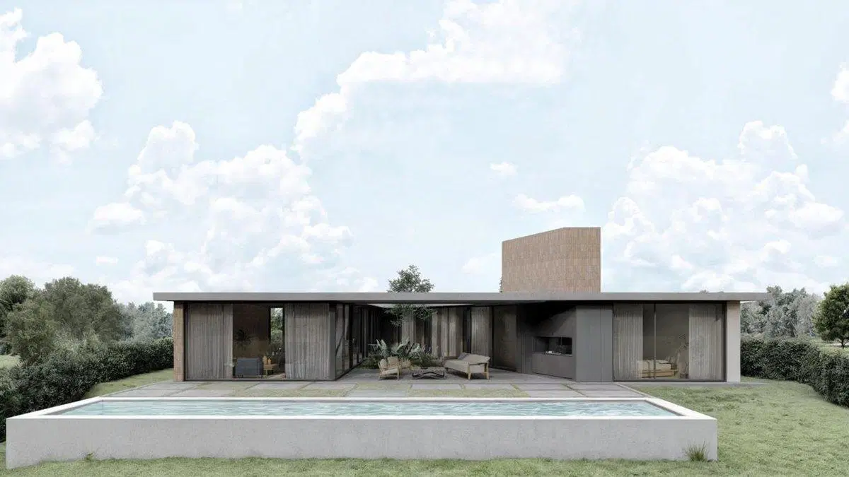 CASA EN UNA PLANTA DISEÑO DE CATEGORIA 3