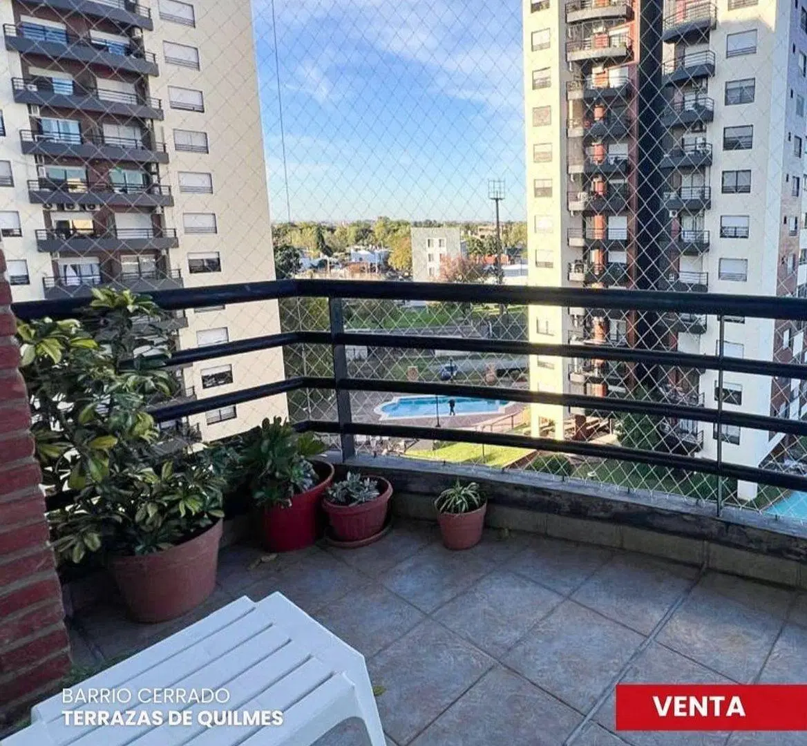 DEPARTAMENTO 3 AMB VENTA C/ COCHERA PILETA QUILMES 3