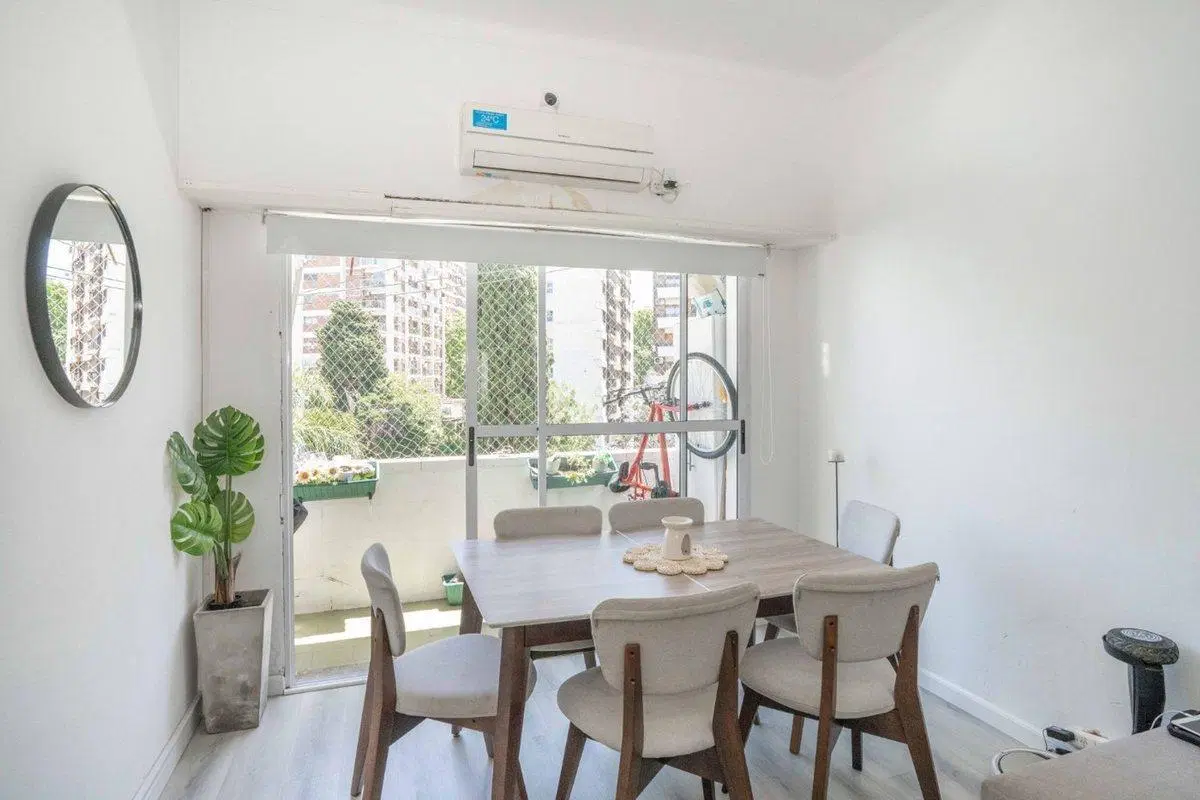 VENTA depto 2 dormitorios + estudio COLEGIALES 3