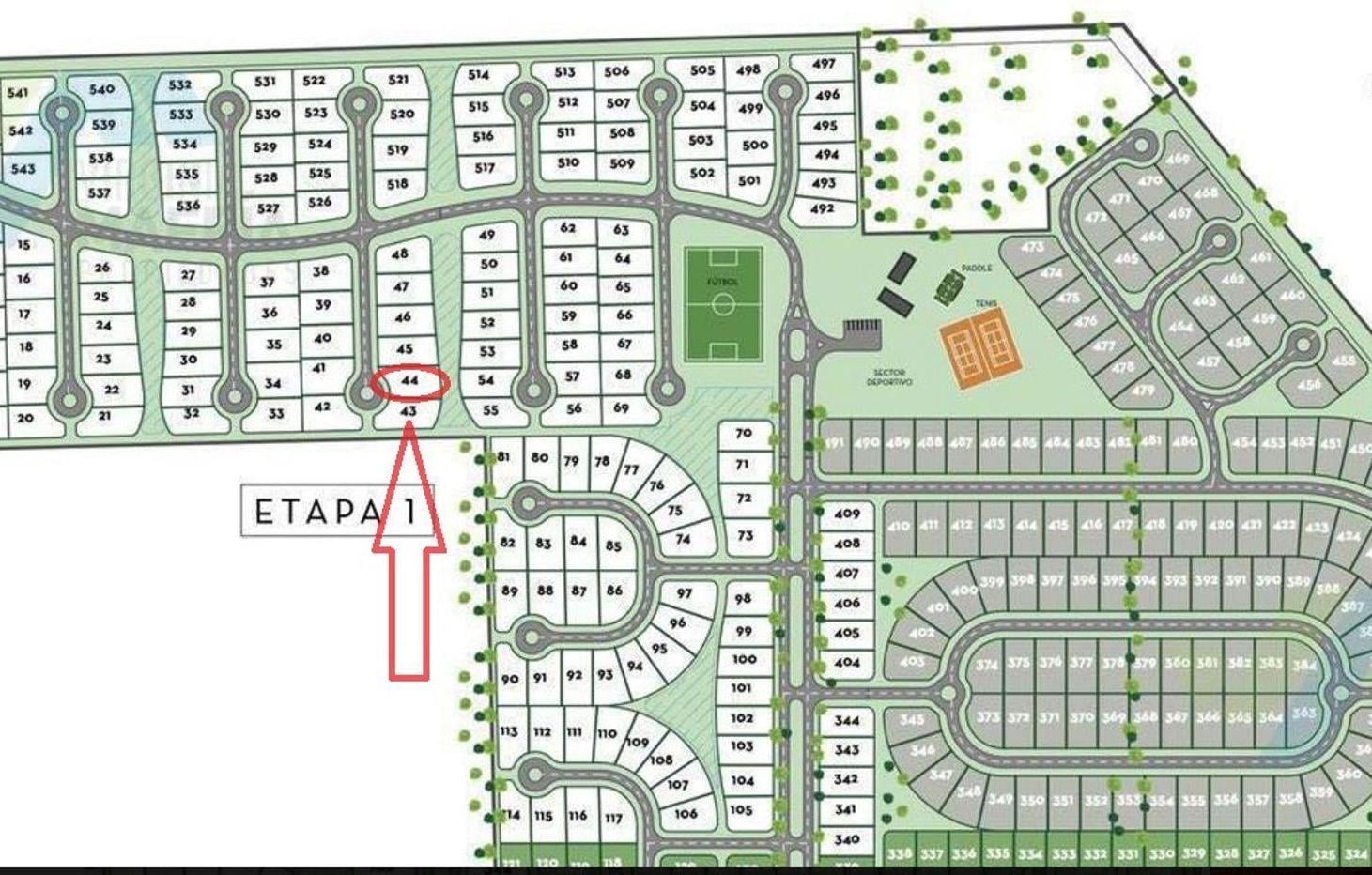 Foto de VENTA LOTE + cuotas SANTA SOFIA PILAR DEL ESTE, imagen 2