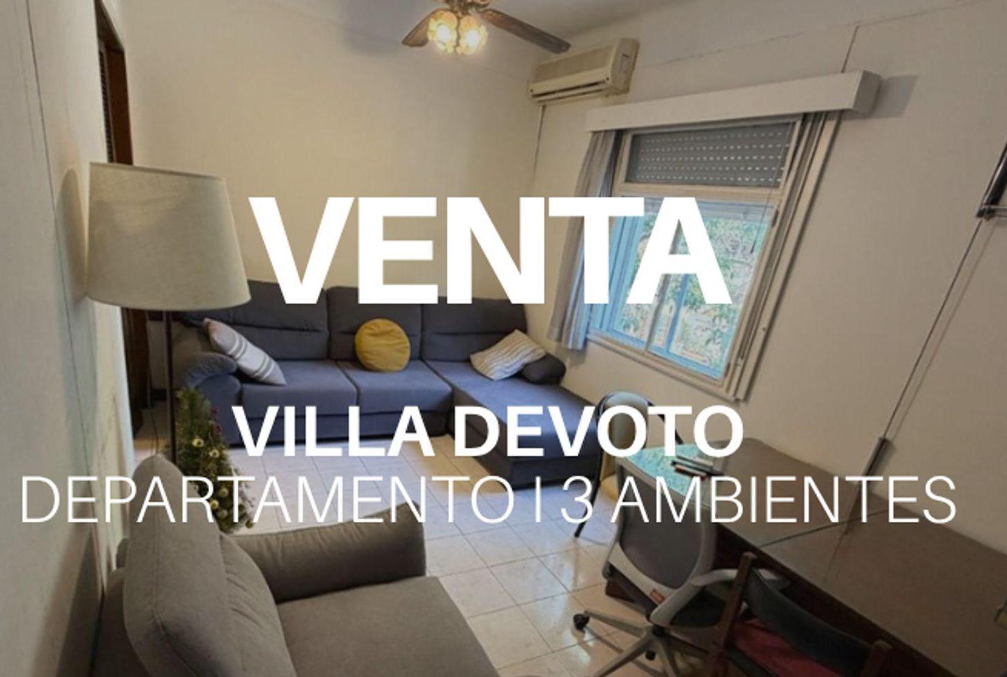 Foto de Venta departamento 3 ambientes Devoto centro, imagen 1