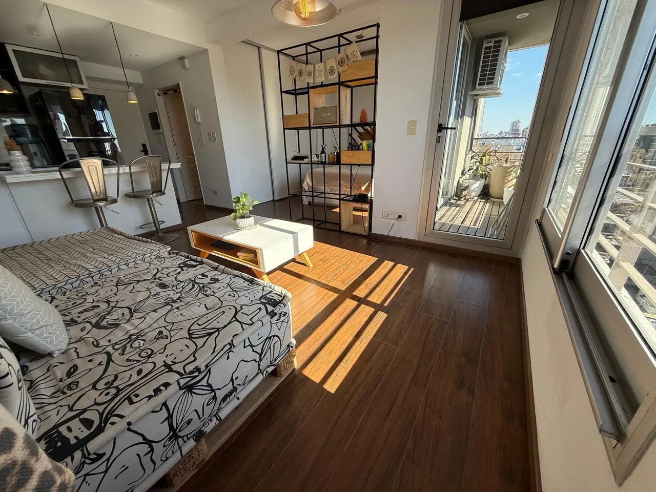 Departamento Monoambiente en Alquiler Temporal en Palermo Soho 5