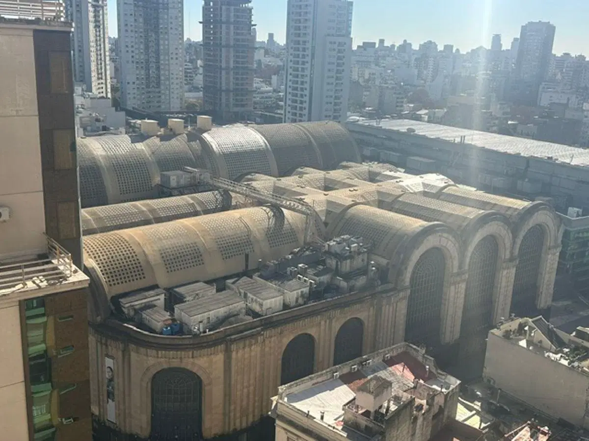 2 Ambientes - Vista Panoramica - Seguridad 24 Hs - Cocina con Lavadero - Balcon Frances 3