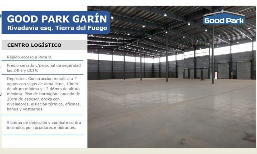 Foto de Depósito 2.068 m2 triple A, Centro Logistico en Garin. Panamericana, imagen 3