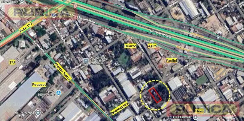 Venta Terreno Industrial 1.050 m2 El Talar Partido de Tigre 1