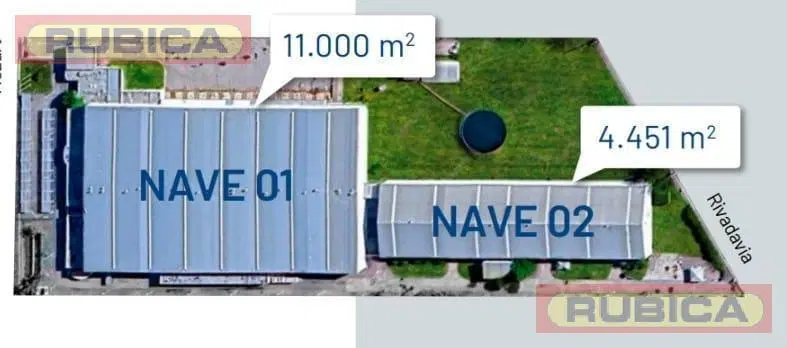 ALQUILER GALPON CON OFICINAS 12.300 M2 en Centro Industrial Garin 3