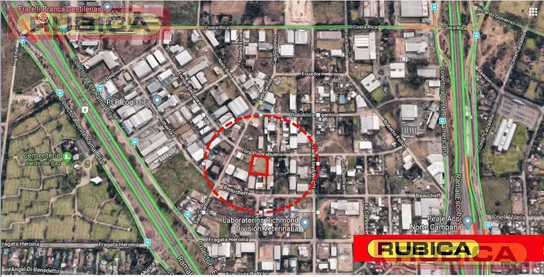 FRACCION INDUSTRIAL CON DEPOSITO Y OFICINAS - Area de Promoción El Triángulo - Malvinas Argentinas 7