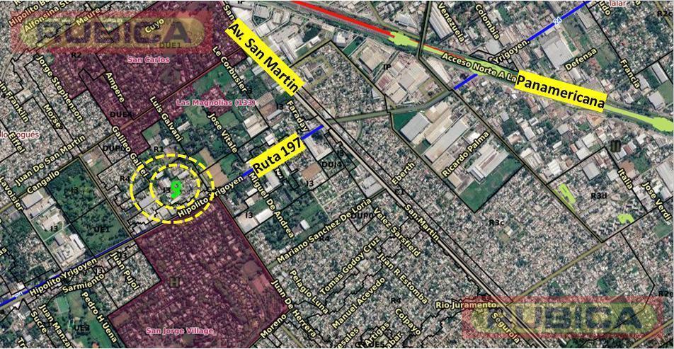 Foto de Lote industrial 438 m2 con vivienda, a 50 metros de Ruta 197, Pablo, imagen 1