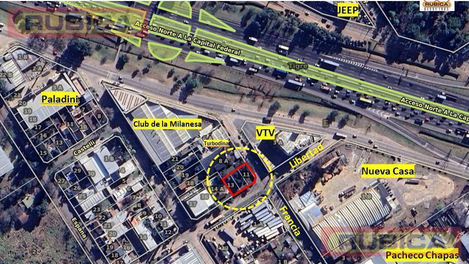 Foto de Venta terreno industrial de 600 m2 a una cuadra de Panamericana km.27, imagen 3