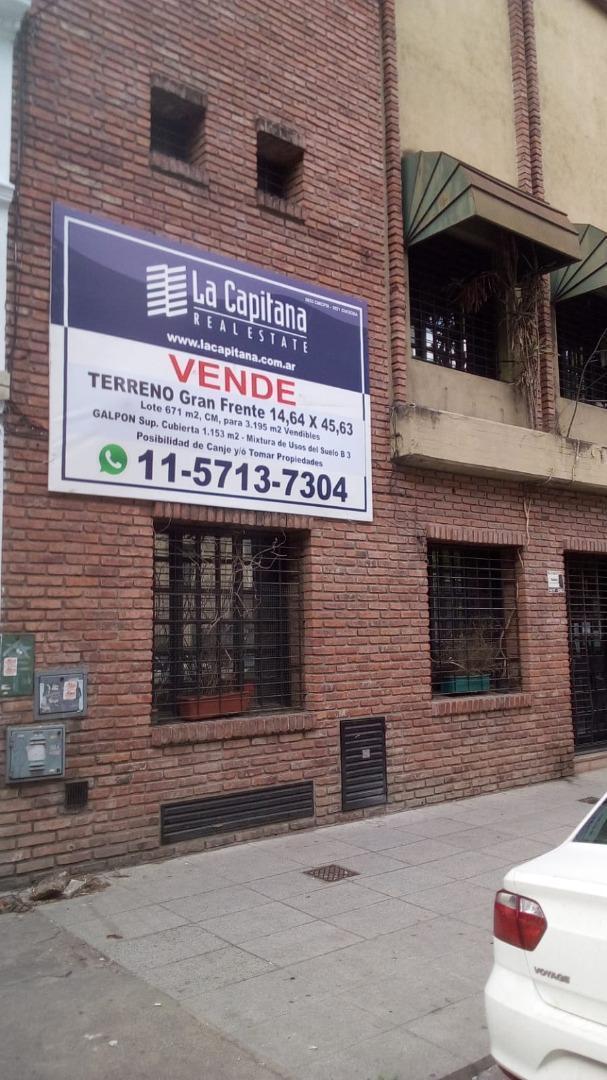 Lote, Boedo, San Juan al 3800, para 3385m2 construibles