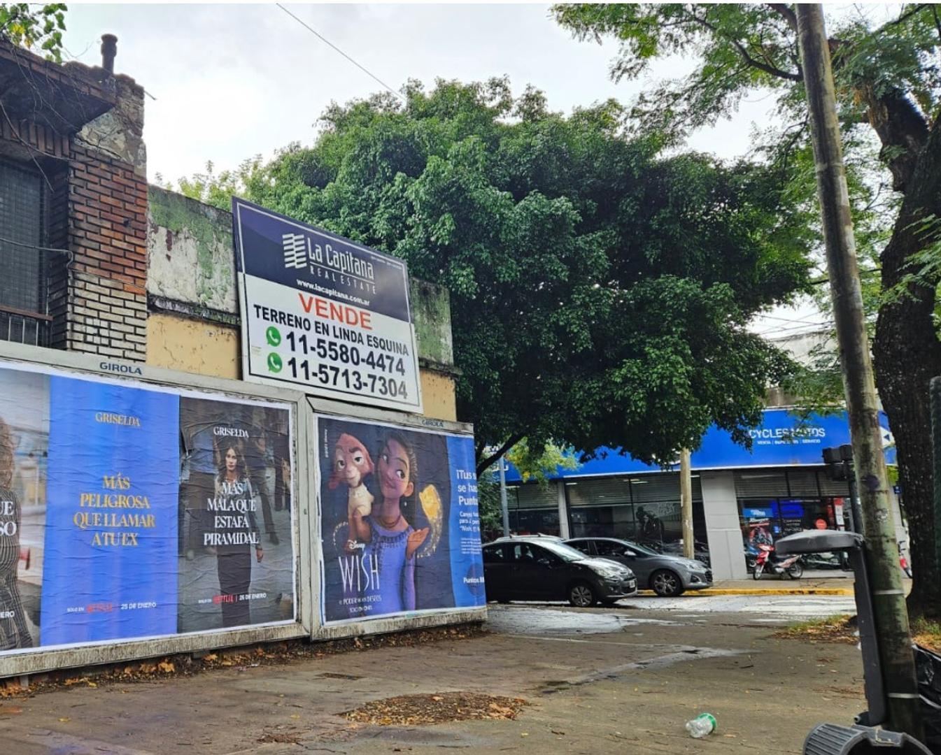 Lote, Colegiales/Chacarita, Olleros 3700, para 2000m2 constr