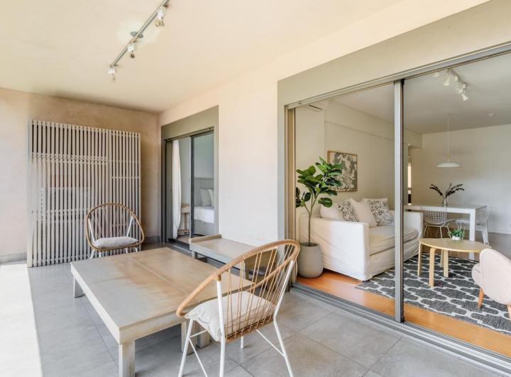 Departamento en  recoleta piso alto con amenities 5