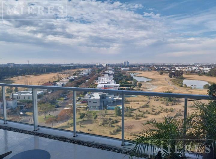 Departamento en alquiler anual sin muebles. Increible vista! Yoo Nordelta 4