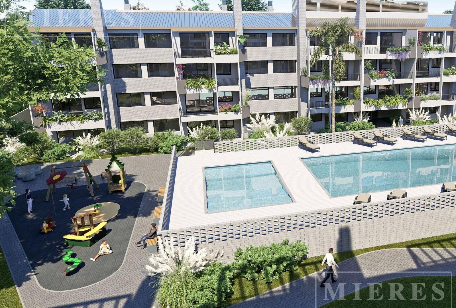 Departamento 4 ambientes c/ jardin en Green Palmers