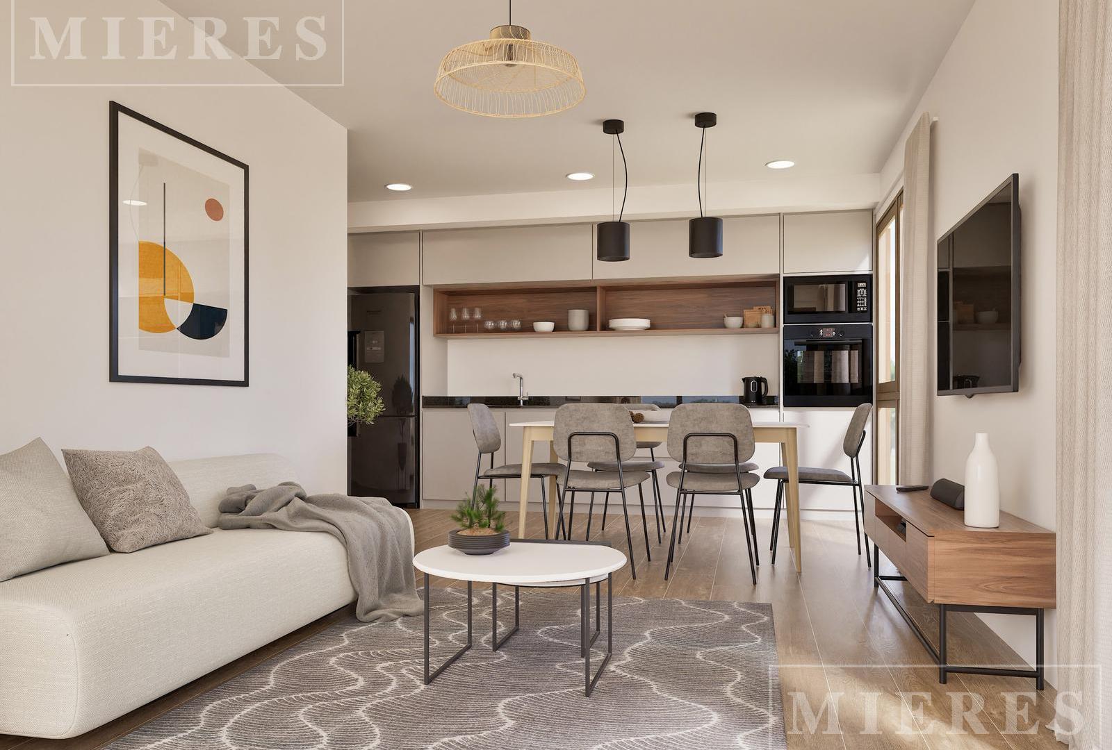 Departamento en venta  2 ambientes en Solara Escobar