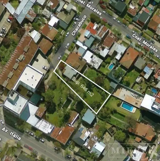 Muy buen lote en venta en la calle Chacabuco! 1