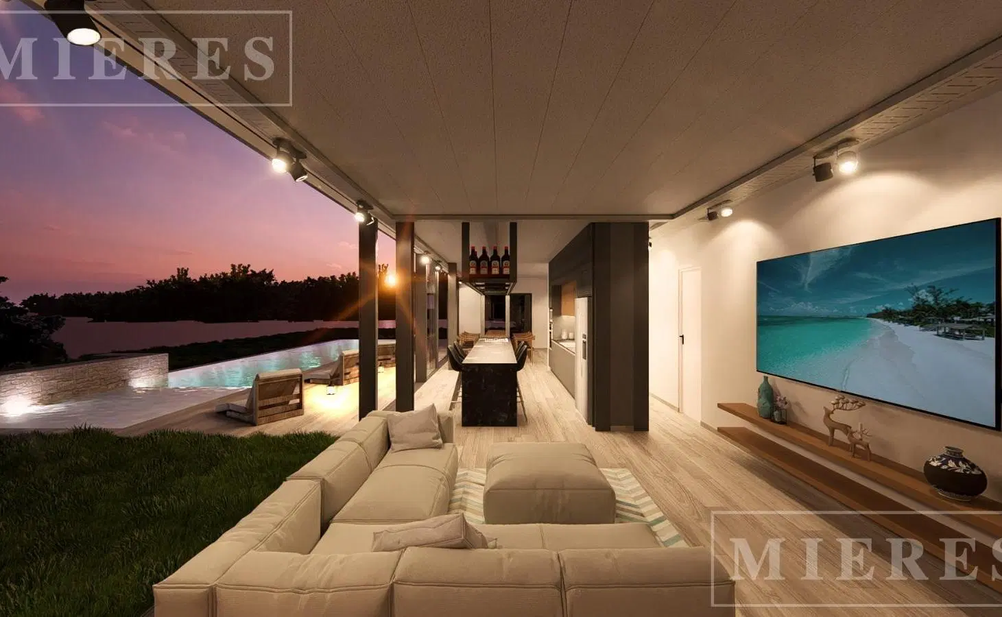 Casa en venta sobre lote a la laguna El Canton Barrio Norte 5
