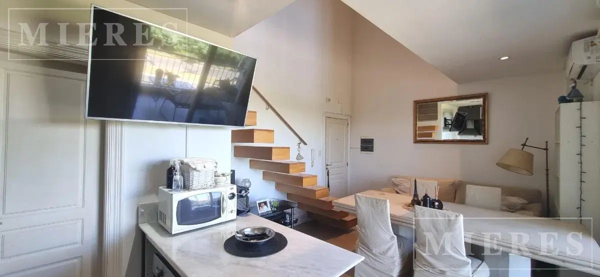 Excelente departamento 2 ambientes con balcon y cochera en venta en el Chateau de Nordelta 3