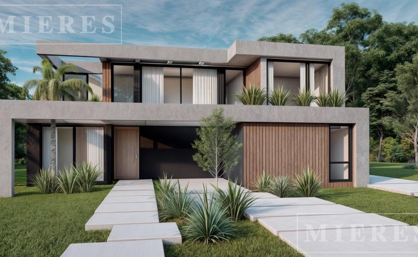 Casa en venta en construcción en el Barrio Carpinchos, Nordelta