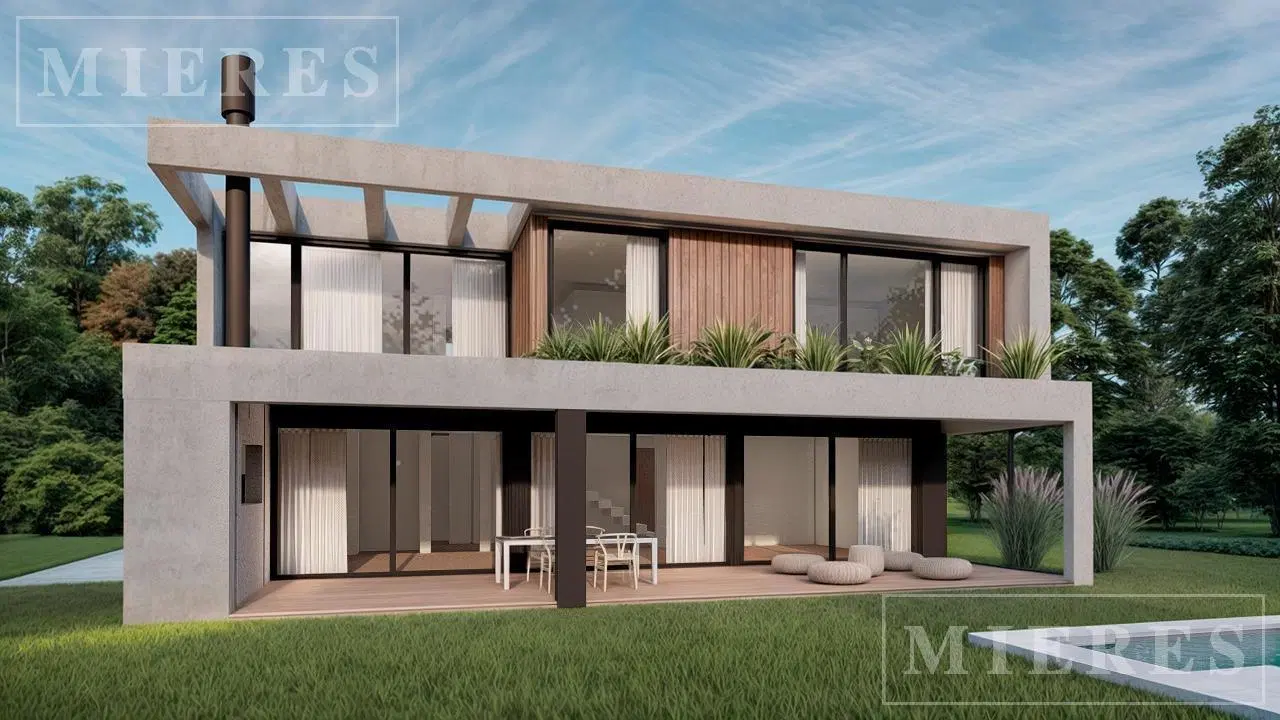 Casa en venta en construcción en el Barrio Carpinchos, Nordelta 3