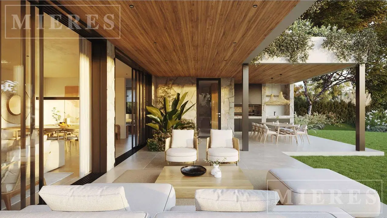Casa en construcción en el Barrio Los Puentes, Nordelta 5