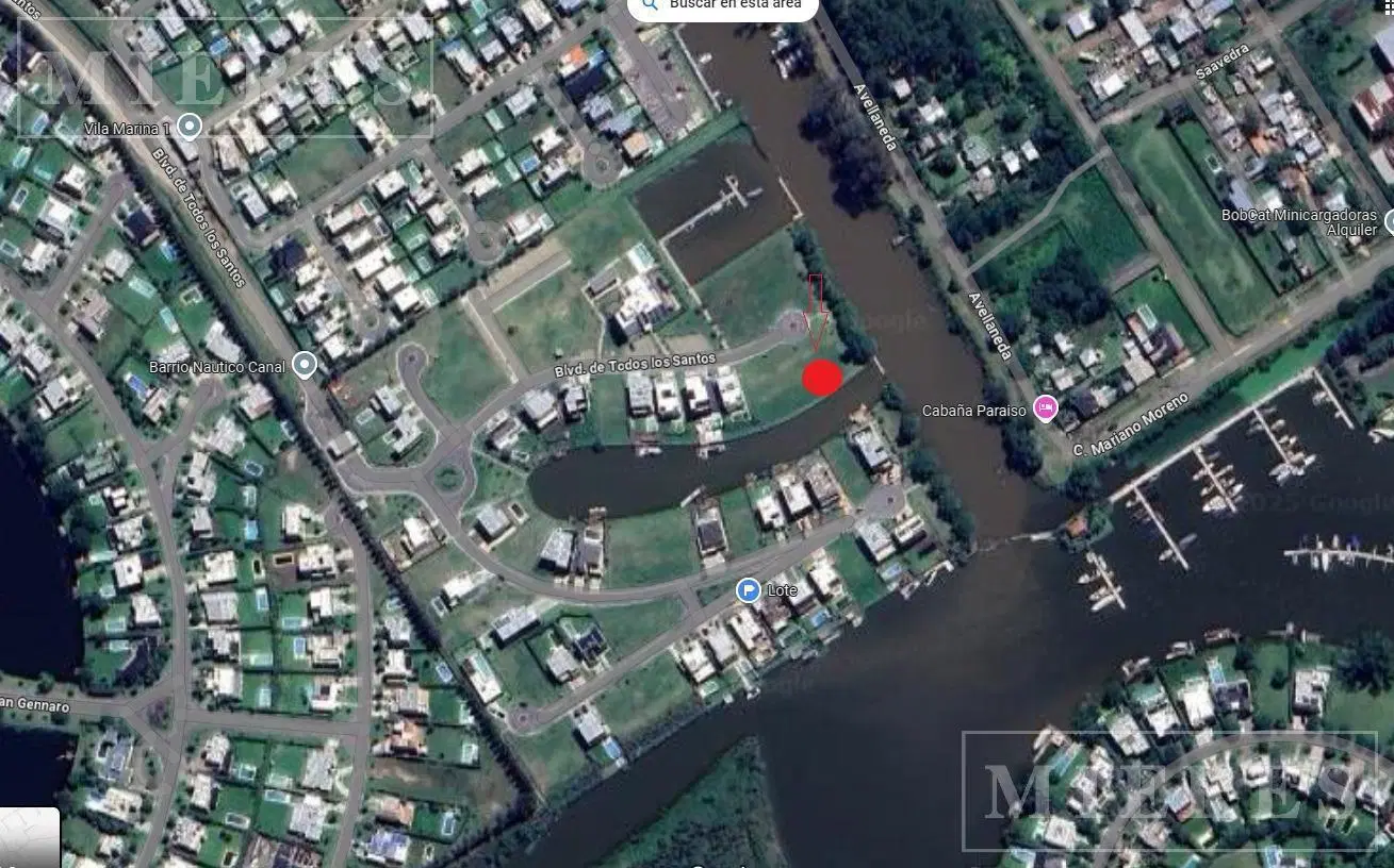 Lote con salida al Rio en El Canal, Villanueva. 2