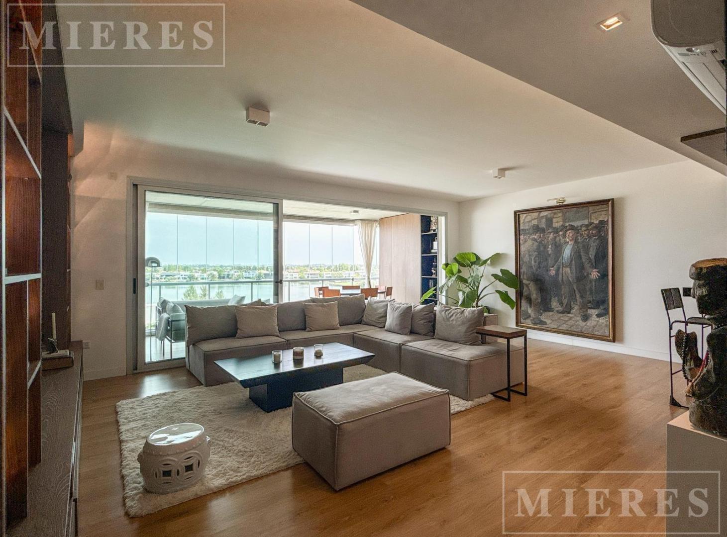 Departamento en venta de 3 ambientes vista al lago central en Yoo 4