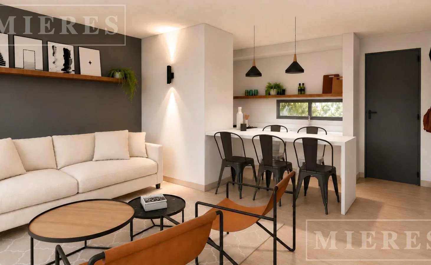 Moderno departamento de 2 ambientes con excelente distribución y espacios funcionales en venta. 3