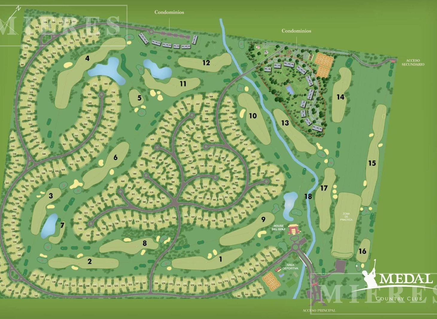 Foto de Lote de 1265m² en venta en Medal Country Club, imagen 3