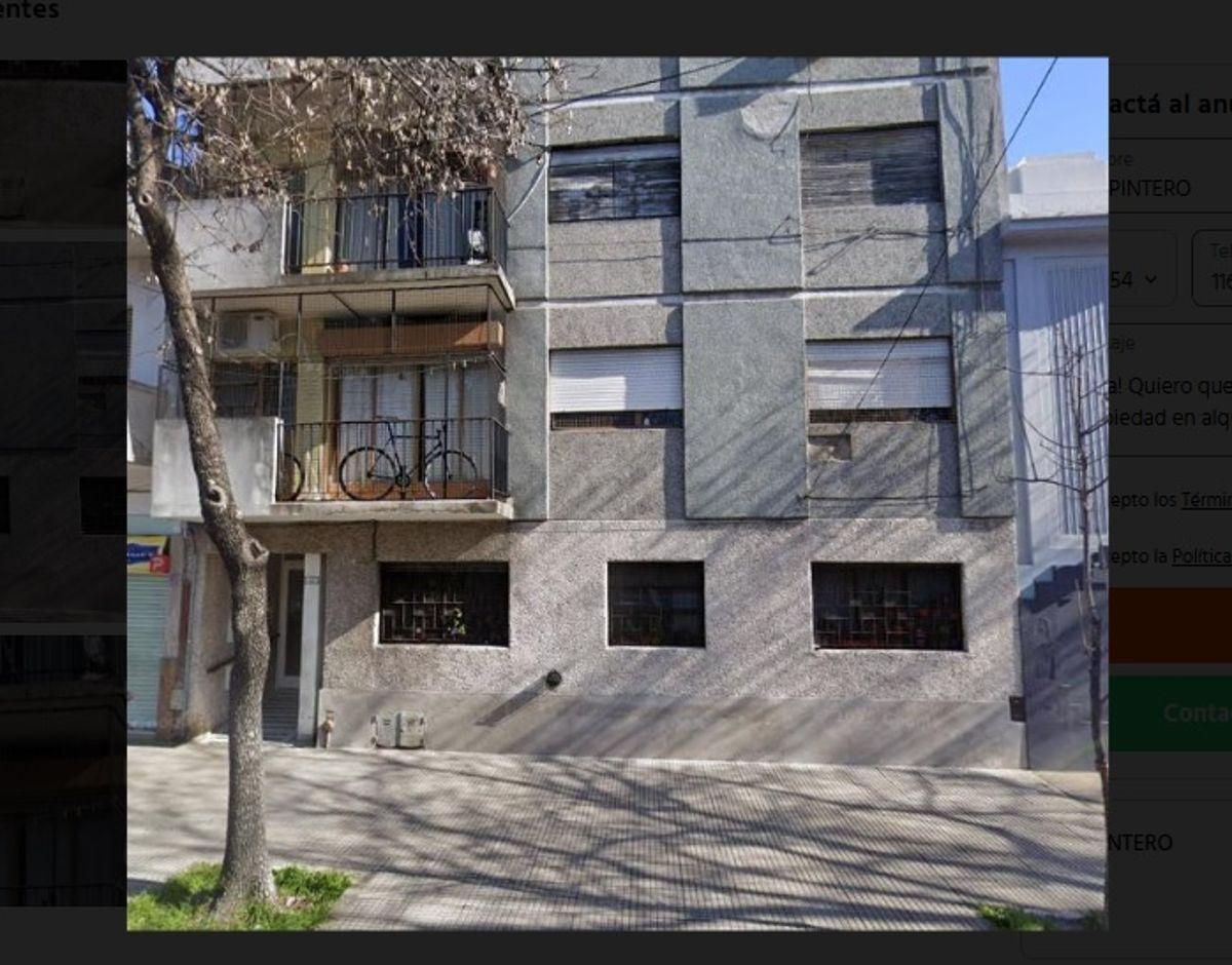 Alquiler 2 Ambientes en PLANTA BAJA con Patio Interno 40m2 Av Segurola al 600 CABA