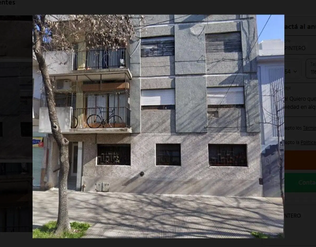 Alquiler 2 Ambientes en PLANTA BAJA con Patio Interno 40m2 Av Segurola al 600 CABA 3
