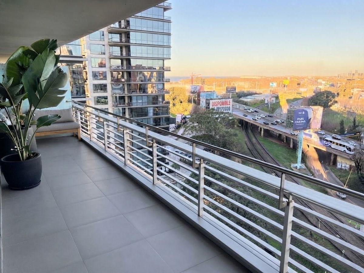 Foto de AMOBLADO - 2 Amb con Balcón Terraza Piso alto - Cochera - Edificio Al, imagen 3