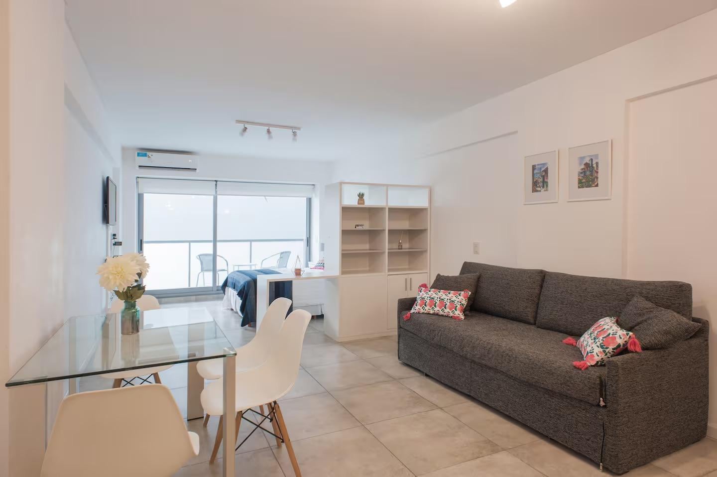 DEPARTAMENTO EN ALQUILER MONOAMBIENTE AMOBLADO  EN PALERMO CON AMENITIES FULL