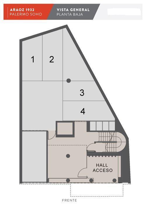 Foto de DEPARTAMENTO EN VENTA DE 3 AMBIENTES A ESTRENAR EN PALERMO SOHO, imagen 2