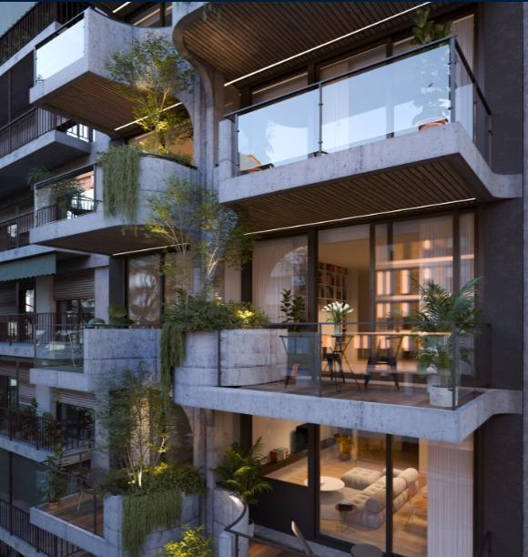 Foto de Departamento en venta de 1 ambiente a estrenar en Palermo Chico, imagen 2