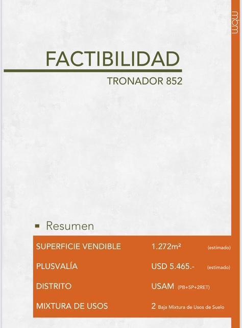 Foto de Terreno en Venta en Villa Ortuzar - INCIDENCIA 350usd - A metros del, imagen 2