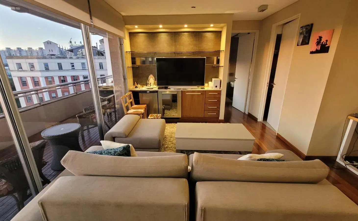 Departamento Piso exclusivo 3 ambientes con 2 balcones de110 m2 8