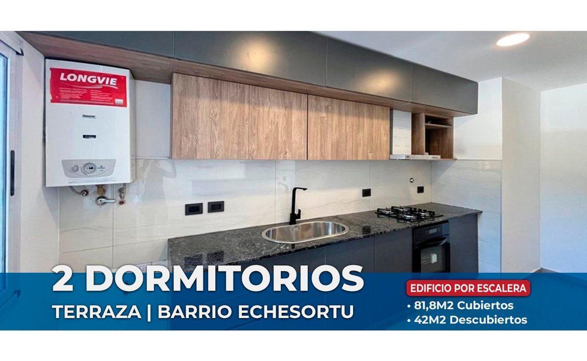 DEPARTAMENTO EN VENTA 2 DORM Y TERRAZA A ESTRENAR