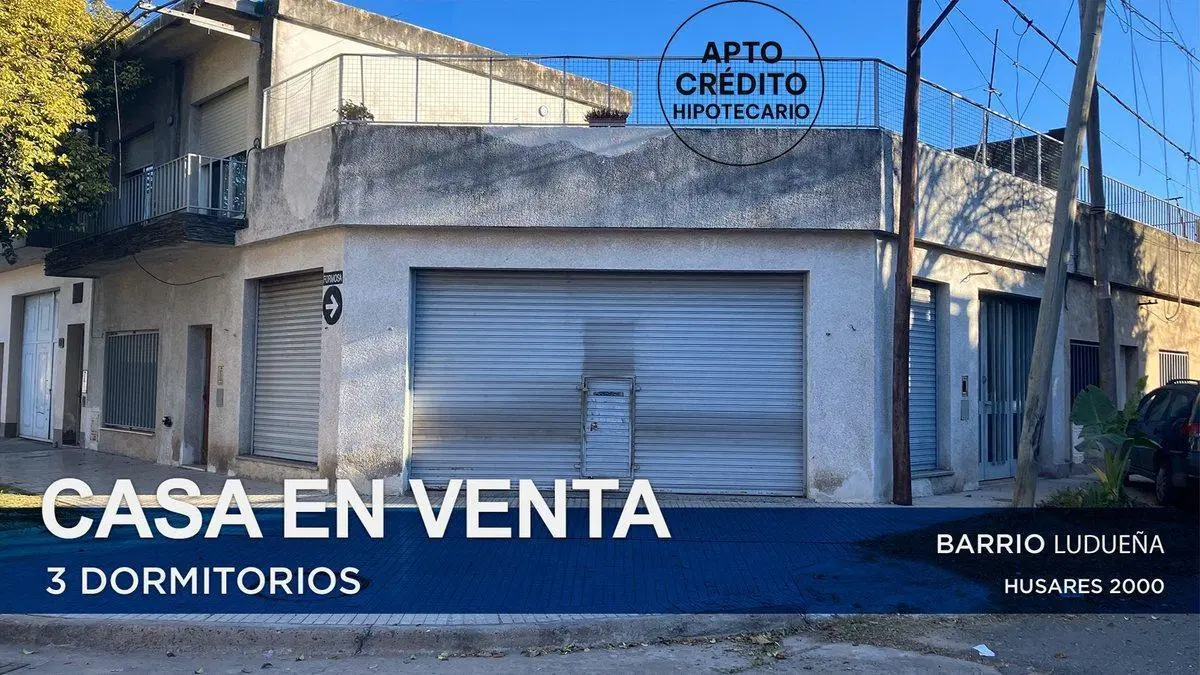CASA EN VENTA DE TRES DORM EN BARRIO LUDUEÑA 4