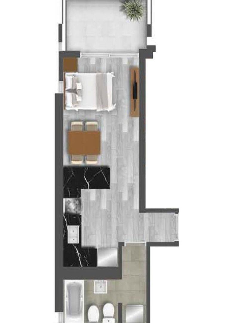 MONOAMBIENTE EN VENTA - SAN LORENZO - AMENITIES