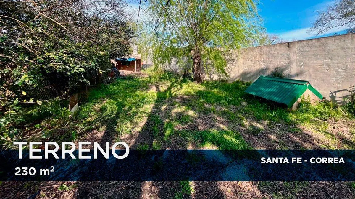 TERRENO CORREA, SANTA FE - EXCELENTE UBICACIÓN 4