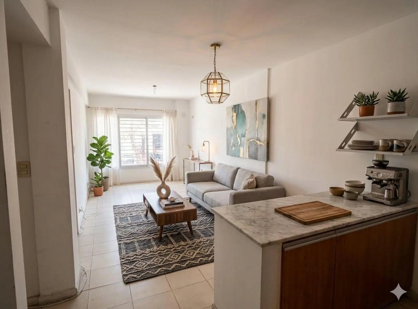 Venta Depto 1 dormitorio + cochera Pichincha 3