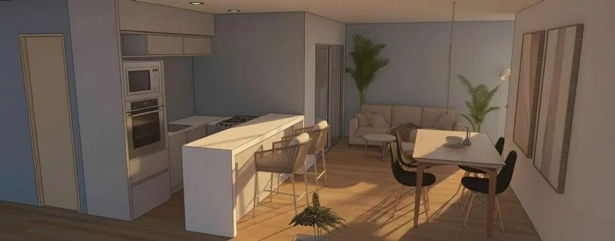 DEPARTAMENTO EN VENTA REP DE LA SEXTA 1 DORMITORI0 2
