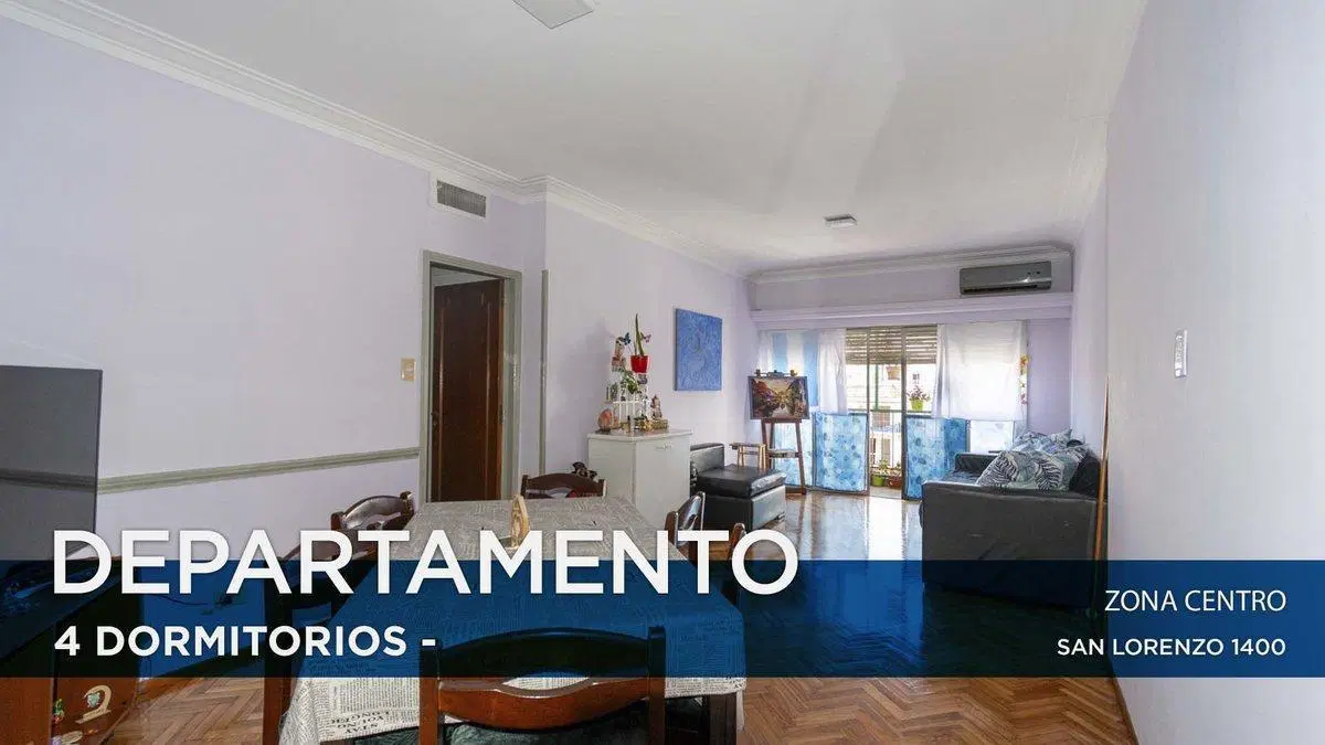 Venta departamento 4 dormitorios Centro 2