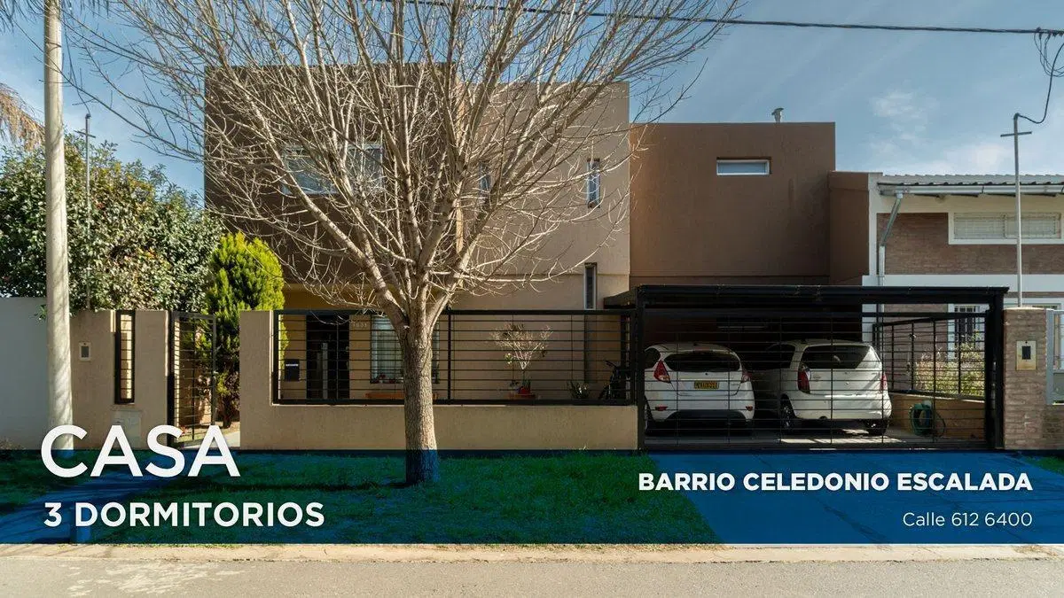 CASA EN VENTA 3 DORM  BARRIO MIRADOR DEL PUENTE 2