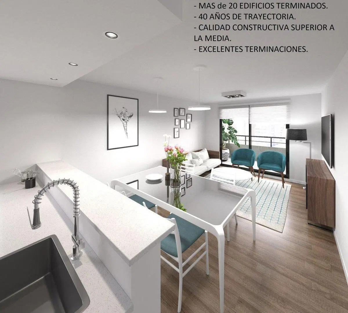 DEPARTAMENTO EN VENTA 1 DORM POZO ZONA CENTRO 4