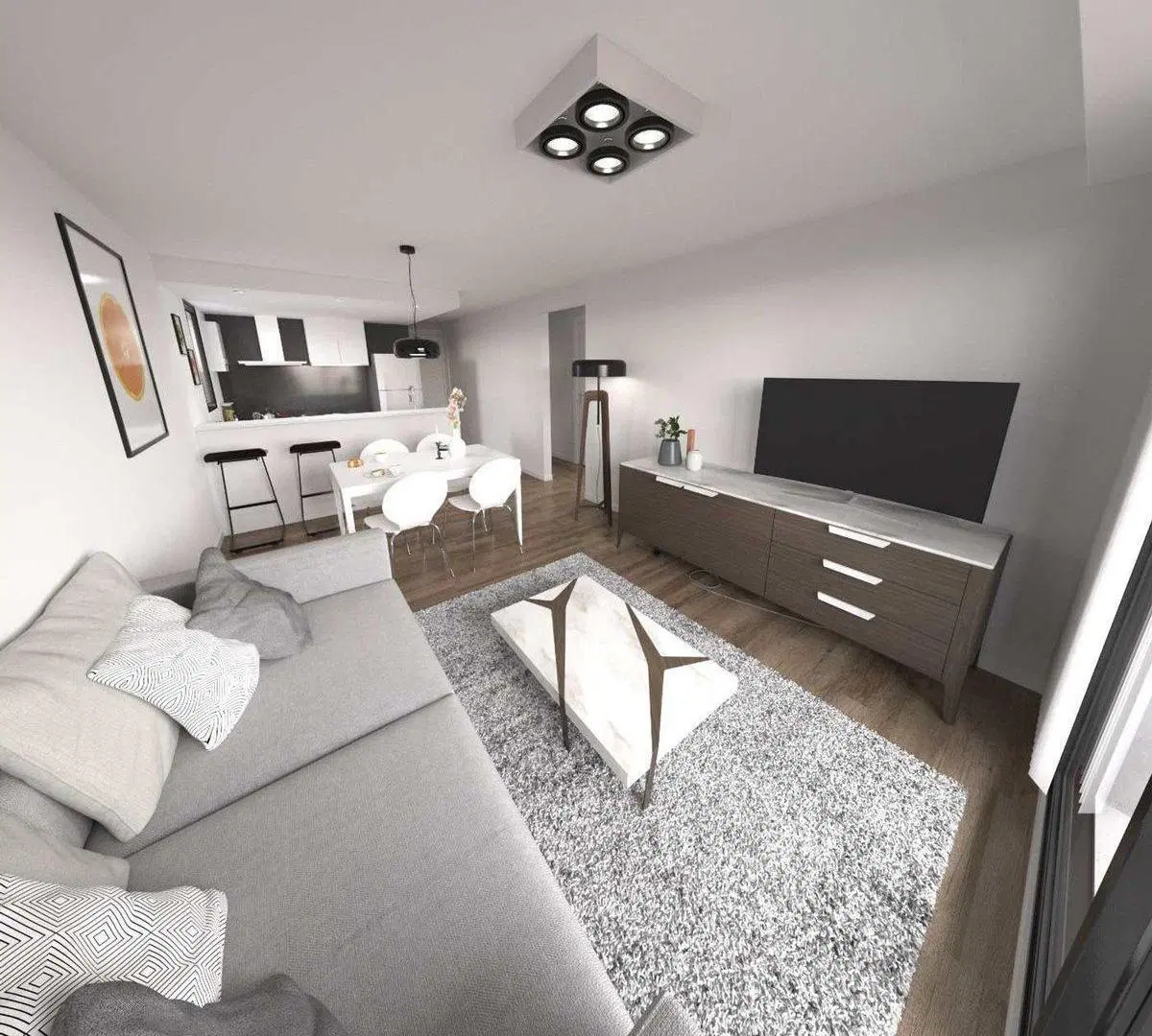DEPARTAMENTO EN VENTA 1 DORM POZO ZONA CENTRO 5