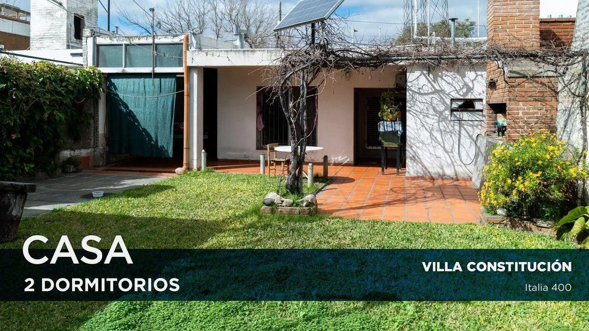 CASA DOS DORM + COCHERA Y PATIO VILLA CONSTITUCION 3